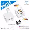 M5Stack Puzzle LED-maatriks (8 × 8 WS2812E RGB)
