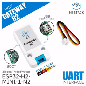 M5Stack Gateway H2 lüüs (ESP32-H2 Zigbee / Thread / Matter)