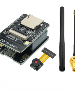 ESP32-CAM kaameramoodul koos alusplaadi ja antenniga