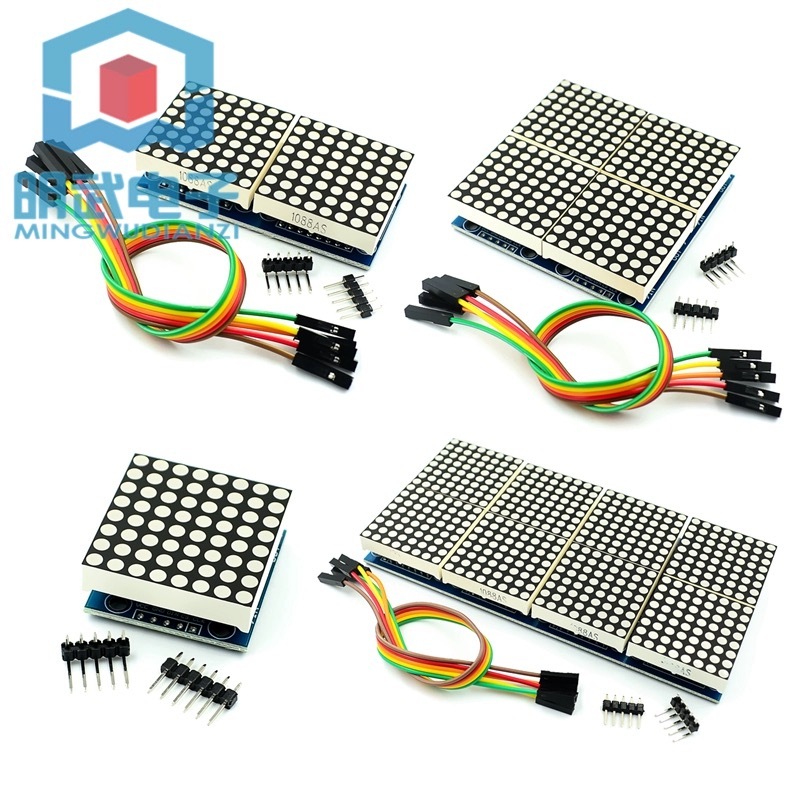 MAX7219 8 × 8 LED-maatriksi moodul